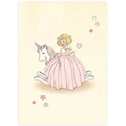 Belle & Boo Unicorn Rocker yksisarvis kortti