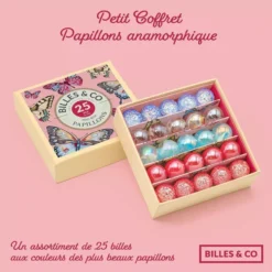 Billes & co Marmorikuulat - Butterflies