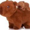Capybara ja vauva pehmolelu 25cm