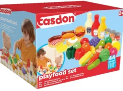Casdon leikkiruoka setti, 44 osaa!