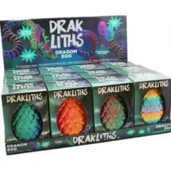 Drakliths 3D lohikäärme ja muna 15cm - lajitelma