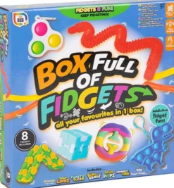 Fidget yllätyslaatikko - 8 erilaista lelua