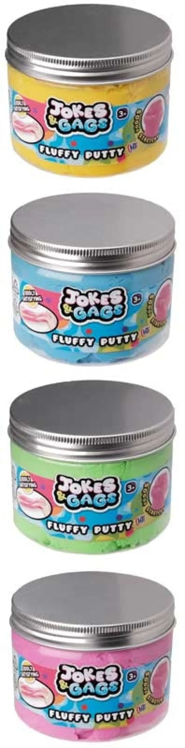 Fluffy muovailumassa pakkaus 1kpl - lajitelma