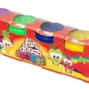 Fun Dough tuoksuvat Muovailuvahat - 6 väriä