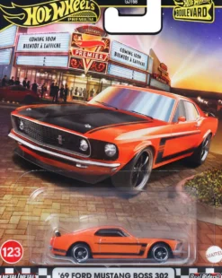 Hot Wheels Premium Boulevard '69 Ford Mustang Boss 302