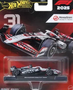 Hot Wheels Premium F1 Moneygram Haas team #31