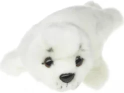 Hylje kuutti pehmolelu valkoinen 21cm
