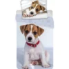 Jack Russell koiranpentu Pussilakanasetti 140x200