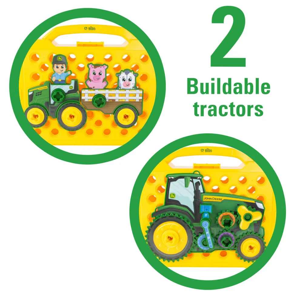 John Deere Build-A-Buddy aktiviteettilauta ja pora 18kk+