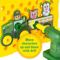 John Deere Build-A-Buddy aktiviteettilauta ja pora 18kk+