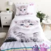 Kissa pentu Pussilakanasetti 140x200