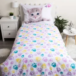 Kissa pentu Pussilakanasetti 140x200