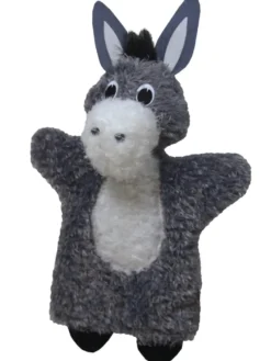 Käsinukke pörröinen Aasi 32cm