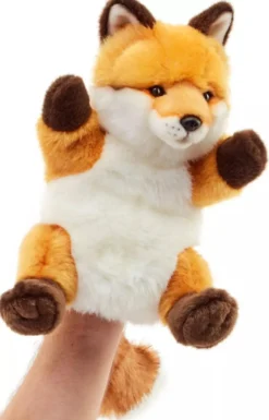 Käsinukke pörröinen Kettu 28cm