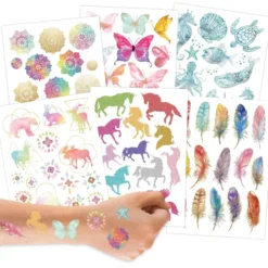 Lasten kimalle tatuointi kuvat 100kpl - Beauty