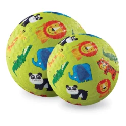 Lasten kuvioitu pallo - eläimet 18cm