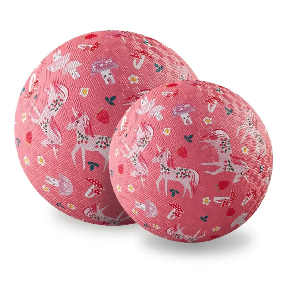 Lasten kuvioitu pallo - yksisarviset 18cm