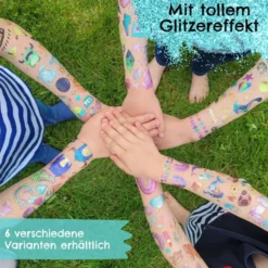 Lasten tatuointi kuvat 100kpl - Merenneidot