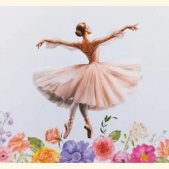 Lasten upea soiva korurasia Ballerina laatikostolla