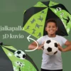 Lasten väriä vaihtava Sateenvarjo - Jalkapallo
