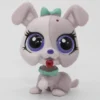 Littlest Petshop Bulldog koira #3746