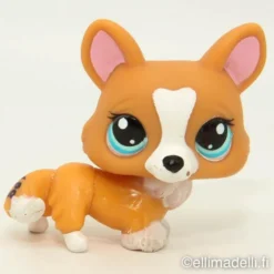 Littlest Petshop Corgi koira #1360