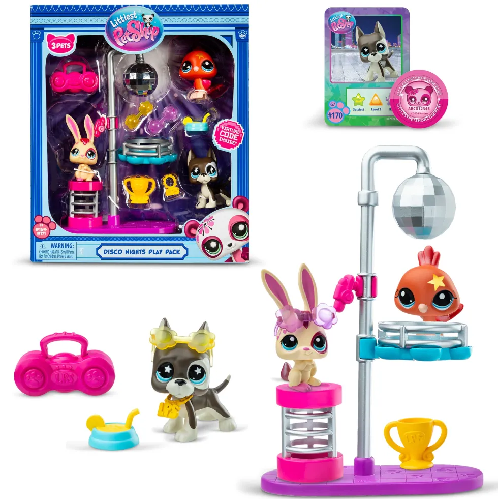 Littlest Pet Shop Disco Nights G7 S3 -keräilypakkaus