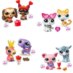 Littlest Pet Shop G7 S5 Valentines Pet Pair, Possu #435 ja Vuohi #436