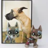 Littlest Petshop Tanskandog koira #1439