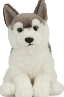 Living Nature Husky koira pentu pehmolelu 25cm