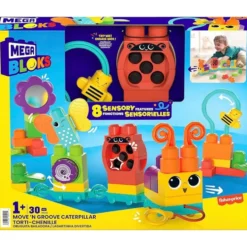 Mega Bloks toukka Juna rakennuspalat