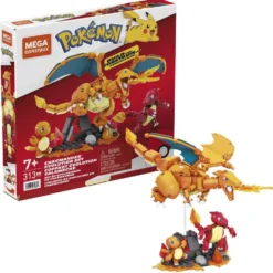 Mega Construx Pokemon Charmander Evolution -rakennussetti