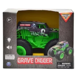 Monster Jam lights and sound Grave Digger auto 1:24