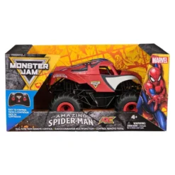 Monster Jam Spiderman kauko-ohjattava Auto