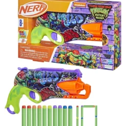 Nerf Teenage Mutant Ninja Turtles vaahtomuovi ase