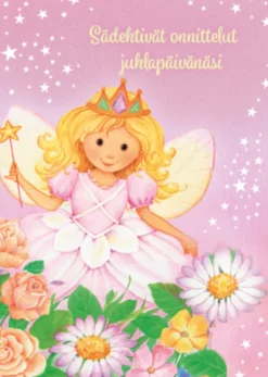 Onnittelukortti Prinsessa