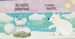 Oppi&ilo Älä kutita jääkarhua ääni- ja koskettelukirja