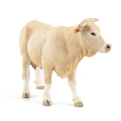 Papo 51185 Blonde d'Aquitaine valkoinen lehmä