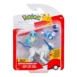 Pokemon Battle figuuri 3-Pack - Squirtle, Absol, Skorupi