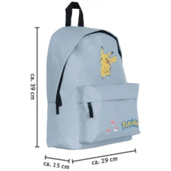 Pokemon harmaa Pikachu koulu Reppu