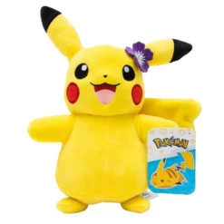 Pokemon Pikachu + kukka pehmolelu 20cm