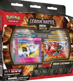 Pokémon Mega Battle Deck Mega Lucario keräilykortti pakkaus