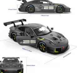 RASTAR Porsche 911 GT2 RS Clubsport 25 -kauko-ohjattava auto