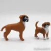 Schleich Bokseri koira j a pentu - Second Hand