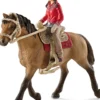 Schleich 42112 Cowgirl Roosa ja hevonen - Erikoiserä!