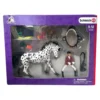 Schleich 41434 Knabstrup Nikita ja ratsastaja Elina - Second Hand