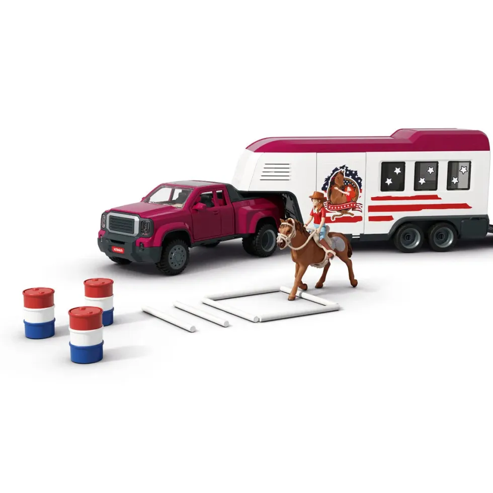 Schleich 42705 Lakeside Maasturi auto ja Hevosrekka