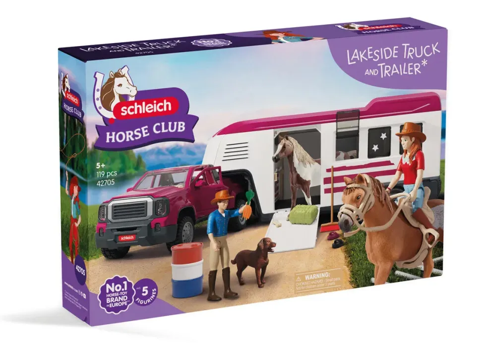 Schleich 42705 Lakeside Maasturi auto ja Hevosrekka