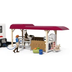 Schleich 42705 Lakeside Maasturi auto ja Hevosrekka