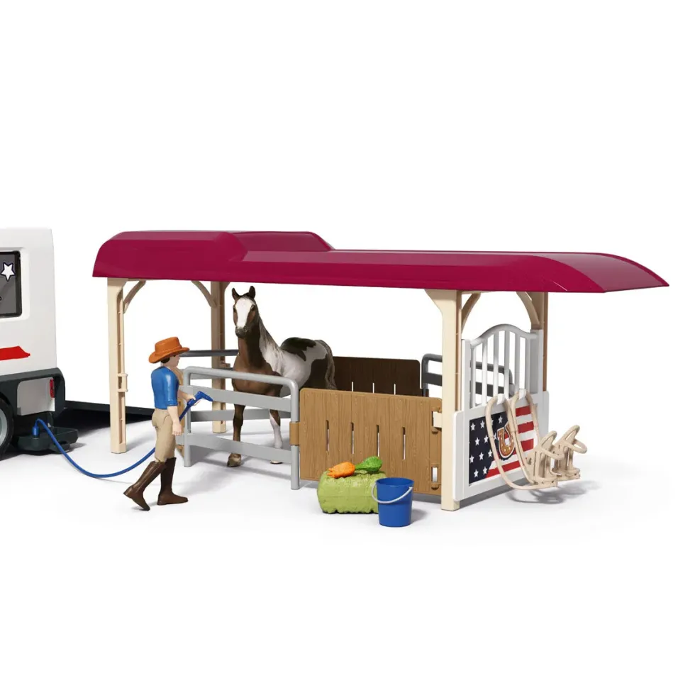 Schleich 42705 Lakeside Maasturi auto ja Hevosrekka